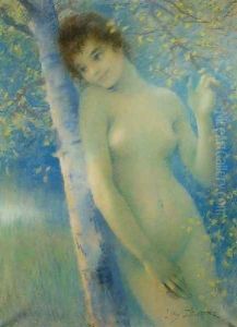 Wood Nymph by Lucien Levy-Dhurmer