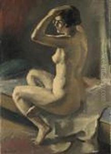 Nu Se Coiffant by Georges dEspagnat