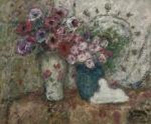 Vase De Fleurs by Georges dEspagnat