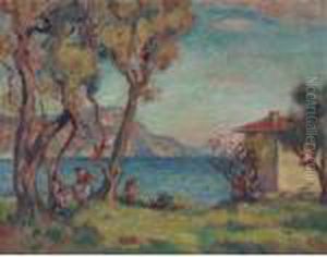 Maisonette Au Bord De La Mer by Georges dEspagnat
