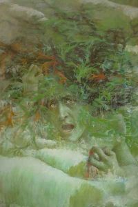 Medusa (The Angry Wave) by Lucien Levy-Dhurmer