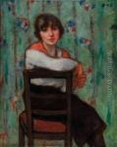  Jeune Femme A La Chaise 
