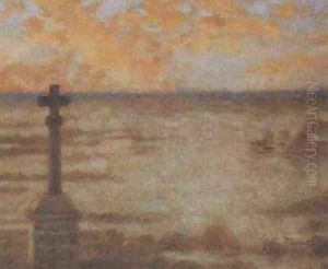 Dusk In Brittany by Lucien Levy-Dhurmer