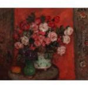 Bouquet De Fleurs by Georges dEspagnat