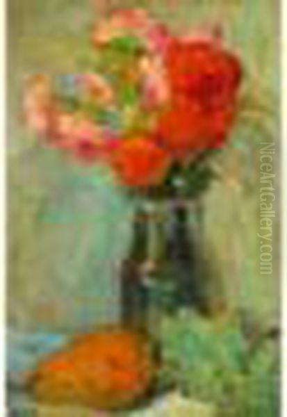 Bouquet De Fleurs Et Fruits - view 1