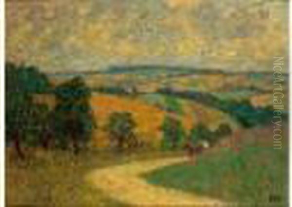 Montee De La Charrette, Pres De Meulan - view 1