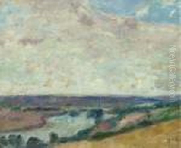 La Seine A Vernon - view 1