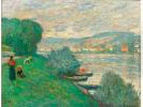 Bord De La Seine A Meulan - view 1