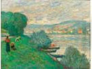 Bord De La Seine A Meulan