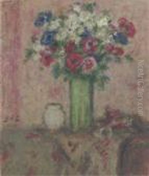 Vase De Anemones - view 1
