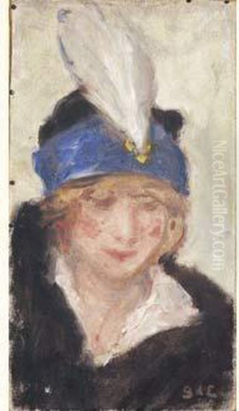 Huile Sur Toile, Monogrammee En Bas A Droite. - view 1