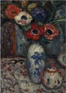 Bouquet De Fleurs by Georges dEspagnat