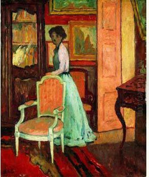 Jeune Femme Dans Un Interieur - view 1