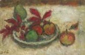 Nature Morte Aux Pommes Et Aux Poires by Georges dEspagnat