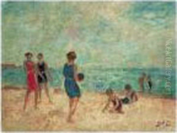 Scene De Plage - view 1