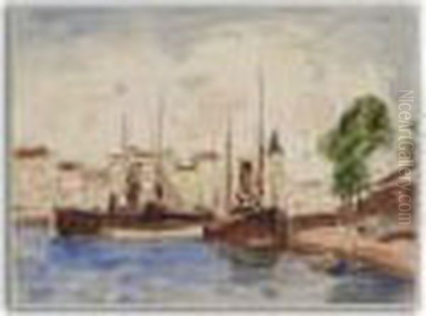 Scene De Port - view 1