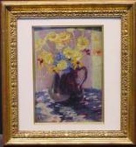 Fresh Picked Flowers by Georges dEspagnat
