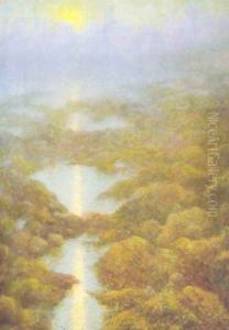 The Legend Of The City Of Ys by Lucien Levy-Dhurmer