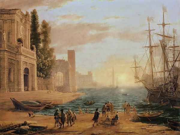 A Seaport, 1639 - view 1