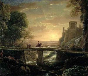 Landscape with an Imaginary View of Tivoli, 1642