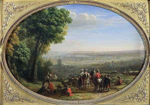 The Siege of La Rochelle by Louis XIII (1601-43) October 1628, c.1631