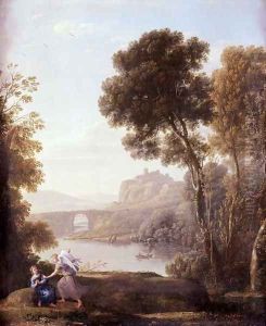 Landscape with Hagar and the Angel, 1646