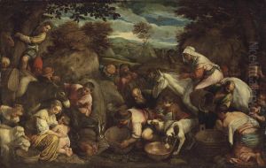 The Israelites Gathering The Israelites Gathering