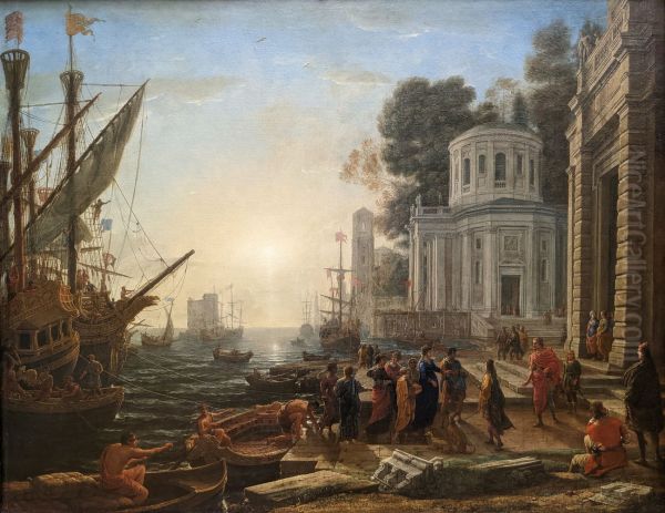 The Disembarkation of Cleopatra at Tarsus - view 1