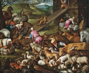 Noah's Ark by Jacopo Bassano (Jacopo da Ponte)