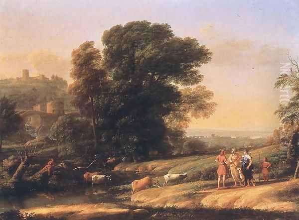 Landscape with Cephalus and Procris Reunited by Diana, 1645 - view 1