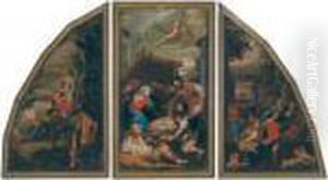 Trittico by Jacopo Bassano (Jacopo da Ponte)