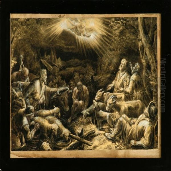 The Proclamation To The Shepherds - view 1
