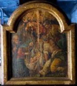 Jesus Surrounded By Attendants Jesus Surrounded By Attendants