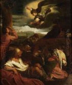 Adorazione Dei Pastori by Jacopo Bassano (Jacopo da Ponte)