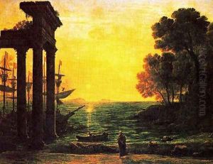 Marina with Ezekiel crying on the ruins of Tyre