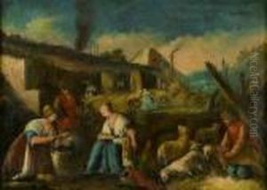 (copia Da)
Allegoria Dell'estate by Jacopo Bassano (Jacopo da Ponte)
