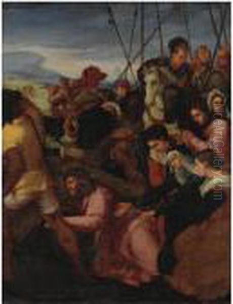 La Salita Al Calvario - view 1