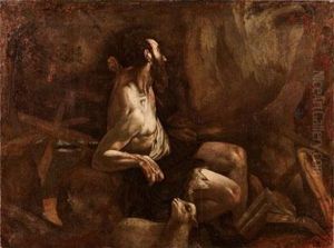 San Giovanni Battista Nel Deserto by Jacopo Bassano (Jacopo da Ponte)
