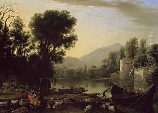 Mill on a River, c.1631 - view 1