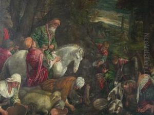 ''sosta Dei Magi Alla Sorgente''