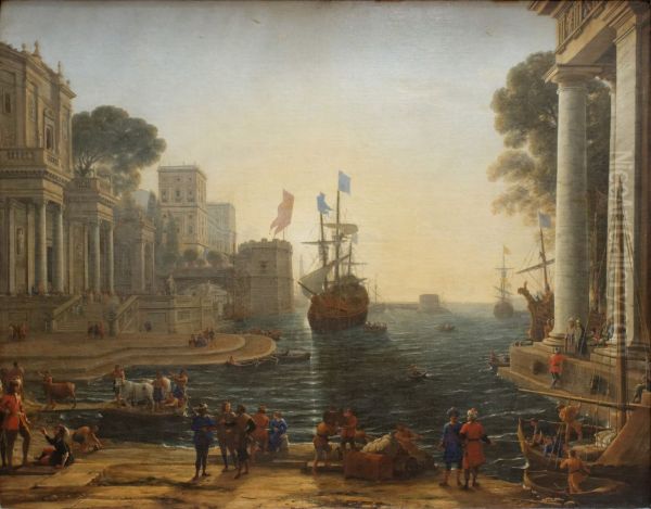 Ulysses Returns Chryseis to her Father 1648 - view 1