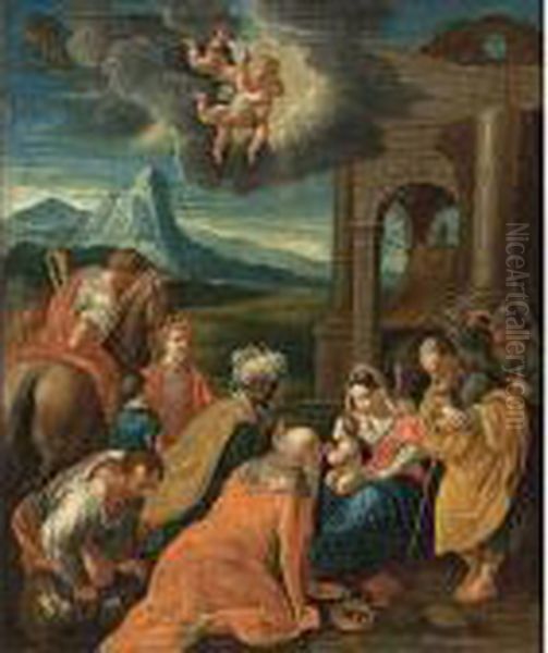 The Adoration Of The Magi - view 1
