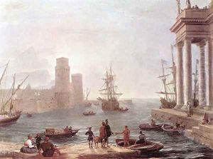 Departure Of Ulysses From The Land Of The Feaci