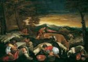 Gen. Bassano , Werkstatt by Jacopo Bassano (Jacopo da Ponte)