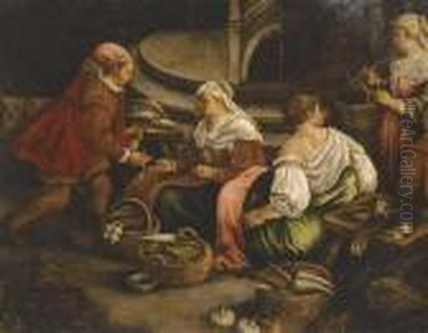 Vegetable Sellers - view 1