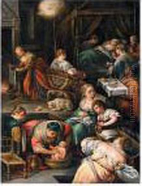 The Birth Of The Virgin - view 1