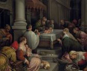 The Circumcision by Leandro Bassano