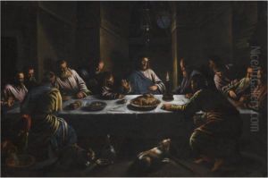 The Last Supper by Leandro Bassano