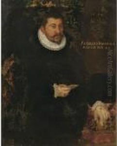 Ritratto Di Andrea Giovannelli by Leandro Bassano
