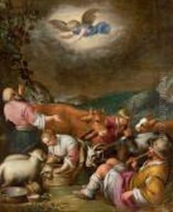 L""""annuncio Ai Pastori by Leandro Bassano